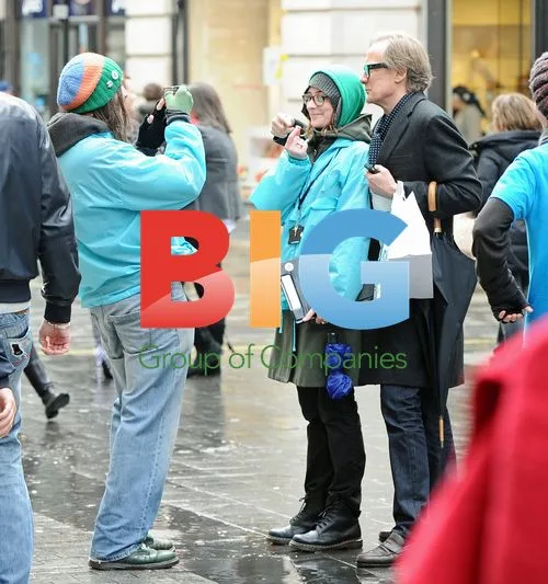 Bill Nighy Poses With UNICEF Promoters