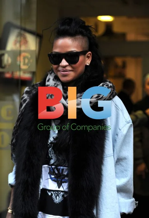 Cassie arrives at BBC Radio One in London