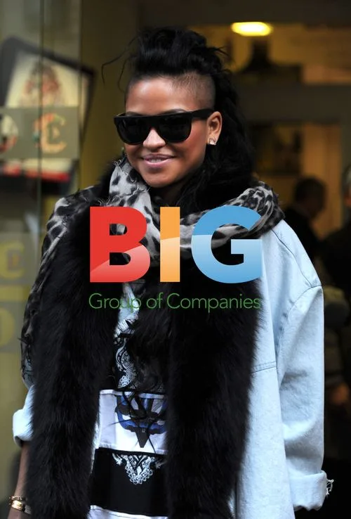 Cassie arrives at BBC Radio One in London