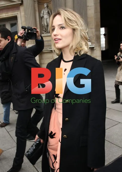 Dianna Agron at Louis Vuitton's Fashion Week