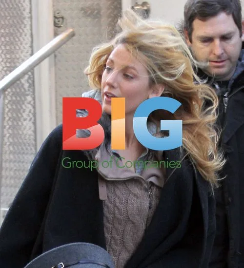 Blake Lively on 'Gossip Girl' Set