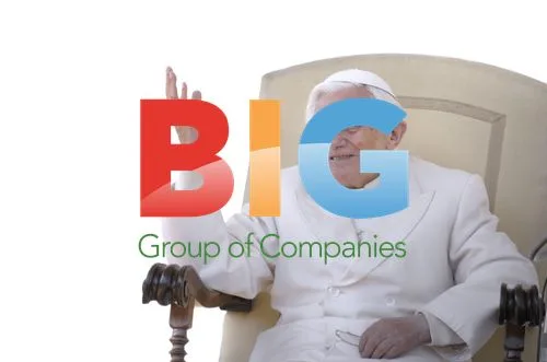 Pope Benedict XVI Waves at Vatican
