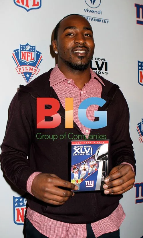 Hakeem Nicks at Super Bowl XLVI Champions: New York Giants
