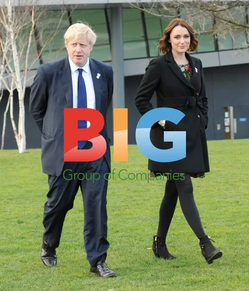 Mayor of London Boris Johnson and Keeley Hawes Launch Clean-up Campaign
