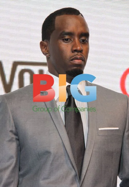 Magic Johnson and P. Diddy at Comcast Event
