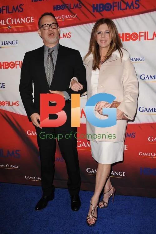 Tom Hanks and Rita Wilson at "Game Change" Premiere