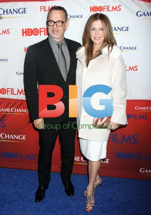 Tom Hanks and Rita Wilson at 'Game Change' Premiere