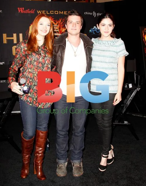 The Hunger Games cast at Westfield Fox Valley Mall