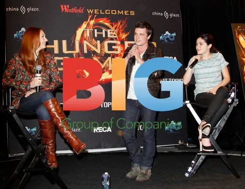 Hunger Games cast at Westfield Fox Valley Mall