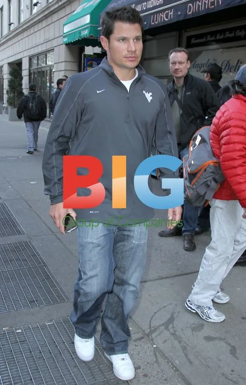 Nick Lachey Spotted in NYC