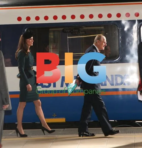 Royal Family at Leicester Station