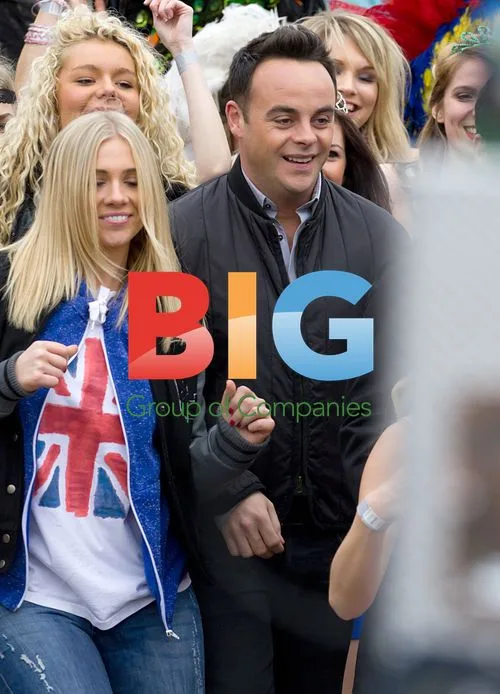 Ant & Dec Filming BGT with Dancers