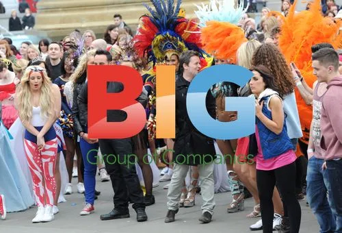 Ant & Dec filming 'Britain's Got Talent'