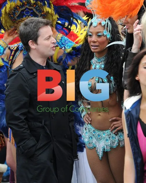 Ant & Dec filming Britain's Got Talent