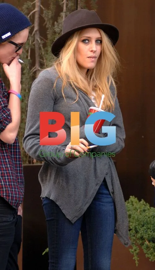 Carly Chaikin Outside New York Hotel