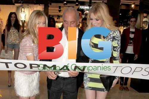 Kristen Bell, Sir Phillip Green and Lydia Hearst at Topshop Launch