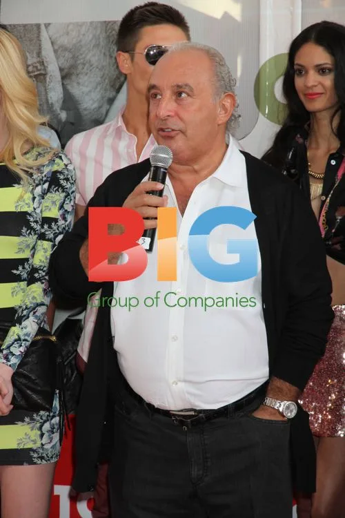 Sir Phillip Green at Topshop Las Vegas Opening