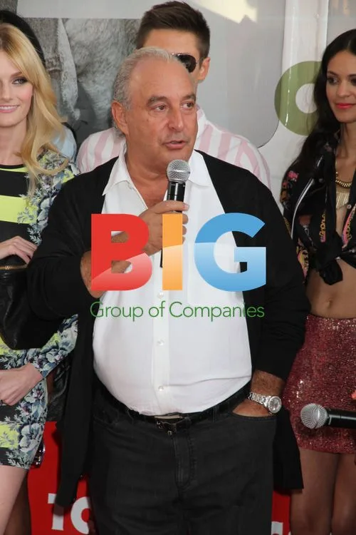 Sir Phillip Green at Topshop Las Vegas Launch