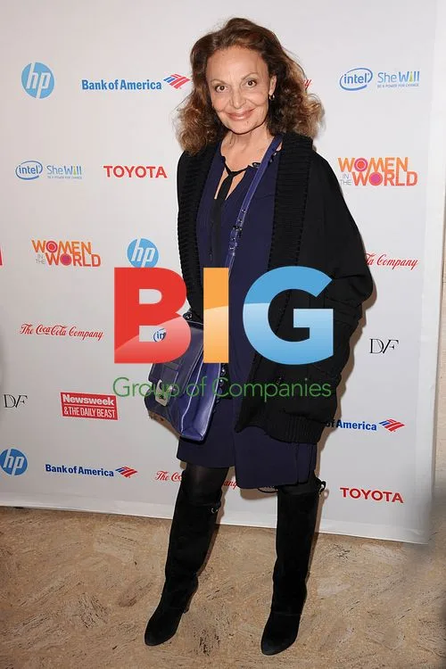 Diane Von Furstenberg at Women in the World Summit