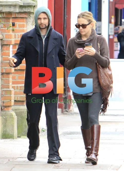 Kate Hudson and Matt Bellamy out in London