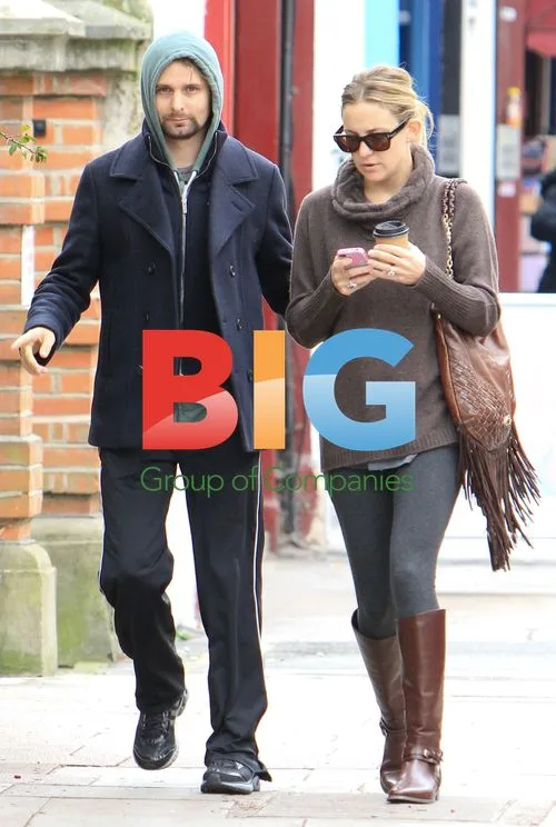 Kate Hudson and Matt Bellamy in London