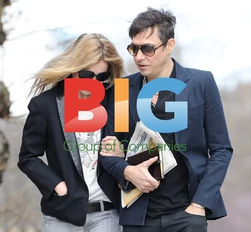 Kate Moss and Jamie Hince Strolling in London