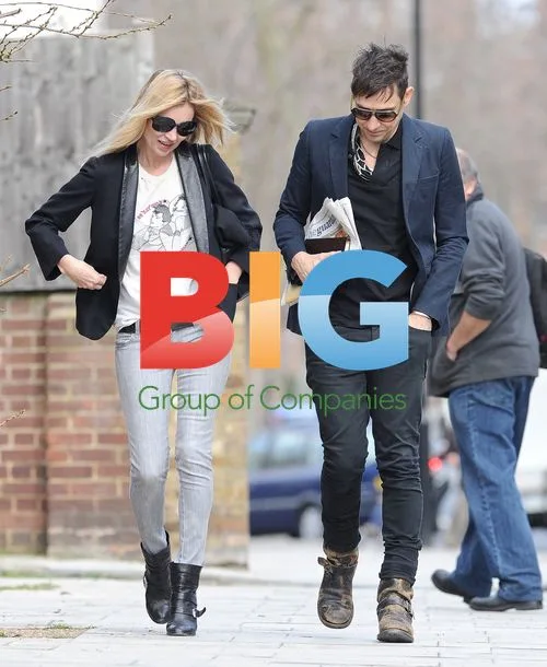 Kate Moss and Jamie Hince Stroll in London