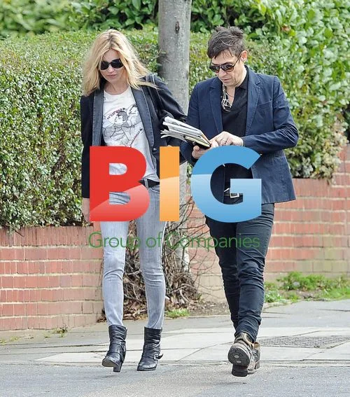Kate Moss and Jamie Hince Stroll in London