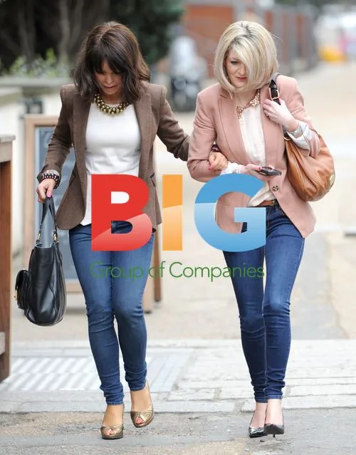 Katie Piper out with friend in London