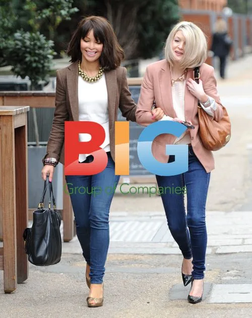 Katie Piper spotted on South Bank