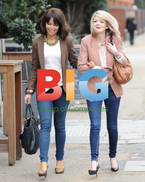 Katie Piper out with friend in London