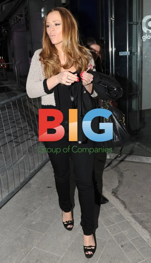 Amy Childs, Kimberly Walsh, and Matt Cardle at HeartFM