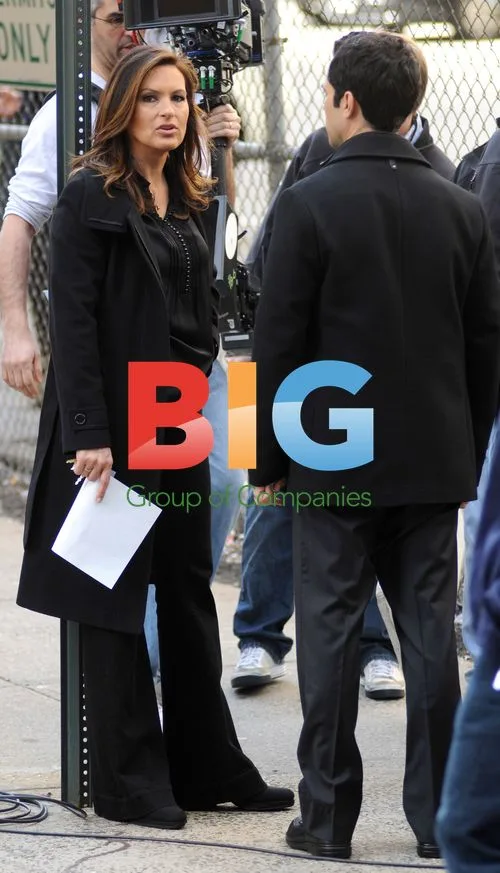 Mariska Hargitay on 'Law & Order: SVU' Set