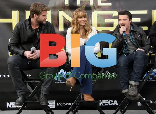 The Hunger Games cast in Seattle