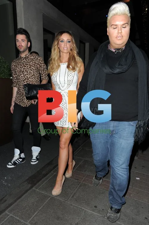 Lauren Pope Seen in London