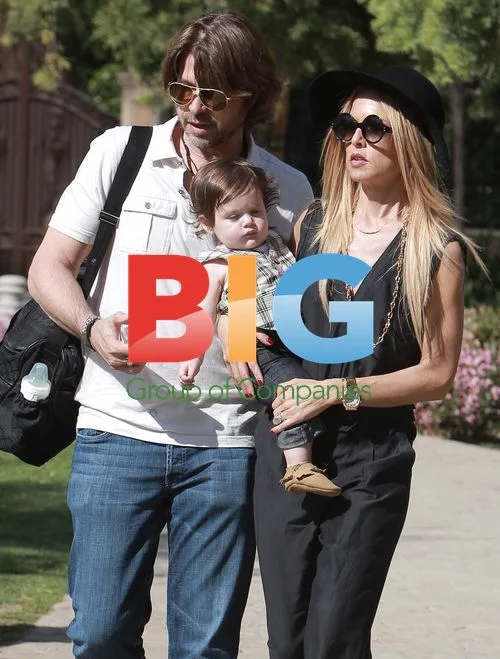 Rachel Zoe and Family at Coldwater Park