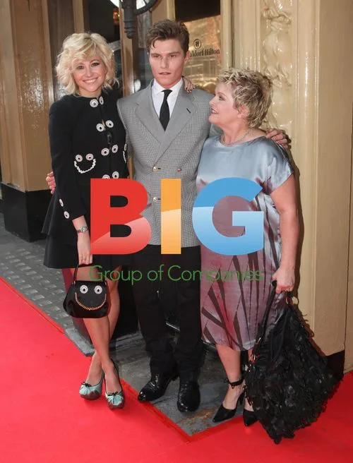 Pixie Lott and Oliver Cheshire at Tesco Mum of the Year 2012