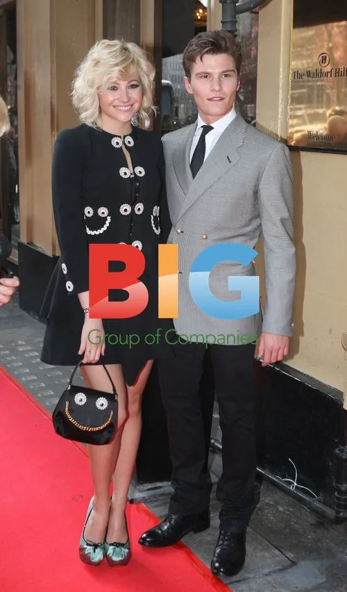 Pixie Lott and Oliver Cheshire at Tesco Mum of the Year 2012