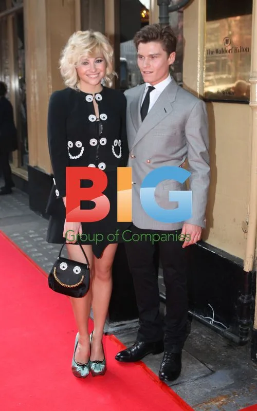 Pixie Lott and Oliver Cheshire at Tesco Mum of the Year 2012