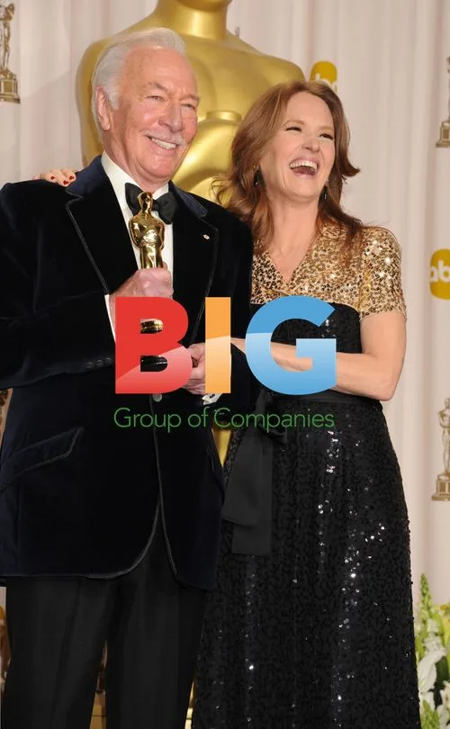 Christopher Plummer and Melissa Leo at Oscars
