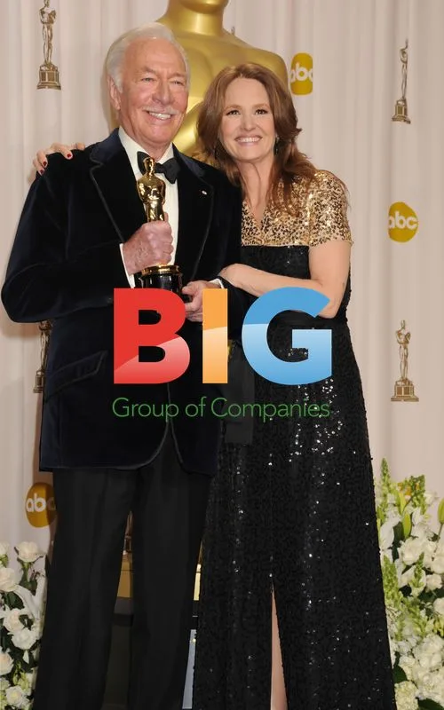 Christopher Plummer and Melissa Leo at Oscars