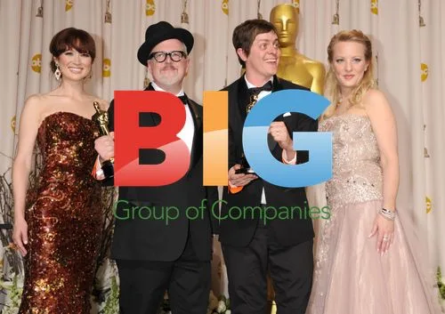 Ellie Kemper, William Joyce, Brandon Oldenburg and Wendi McLendon-Covey at Oscars