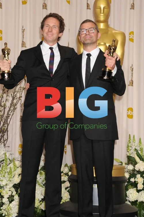 Kirk Baxter and Angus Wall at 84th Oscars