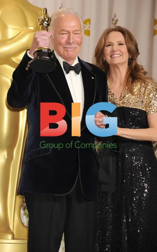 Christopher Plummer and Melissa Leo at Oscars