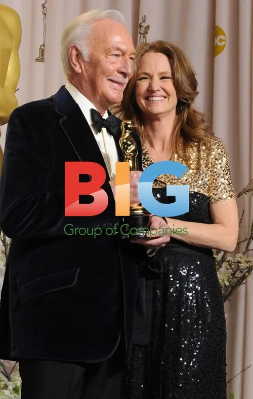 Christopher Plummer and Melissa Leo at Oscars