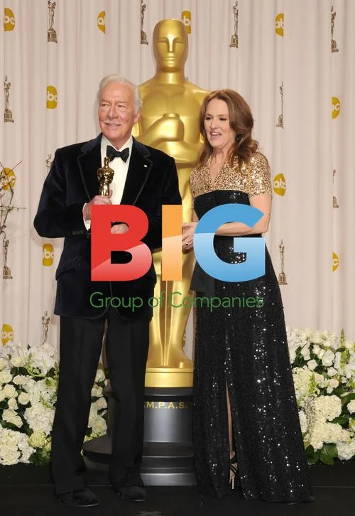 Christopher Plummer and Melissa Leo at Oscars