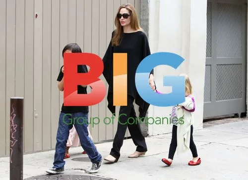 Angelina Jolie Out with Kids in New Orleans