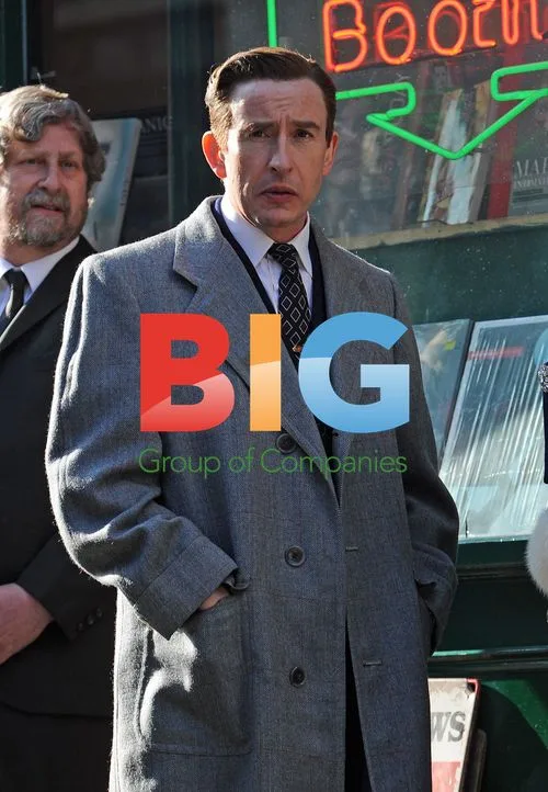 Steve Coogan and Anna Friel on Set of 'The King of Soho'