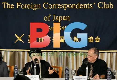 Cyndi Lauper at Press Conference in Tokyo
