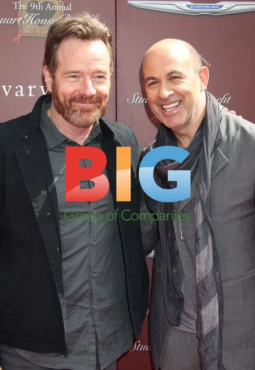 Bryan Cranston and John Varvatos at Varvatos Benefit